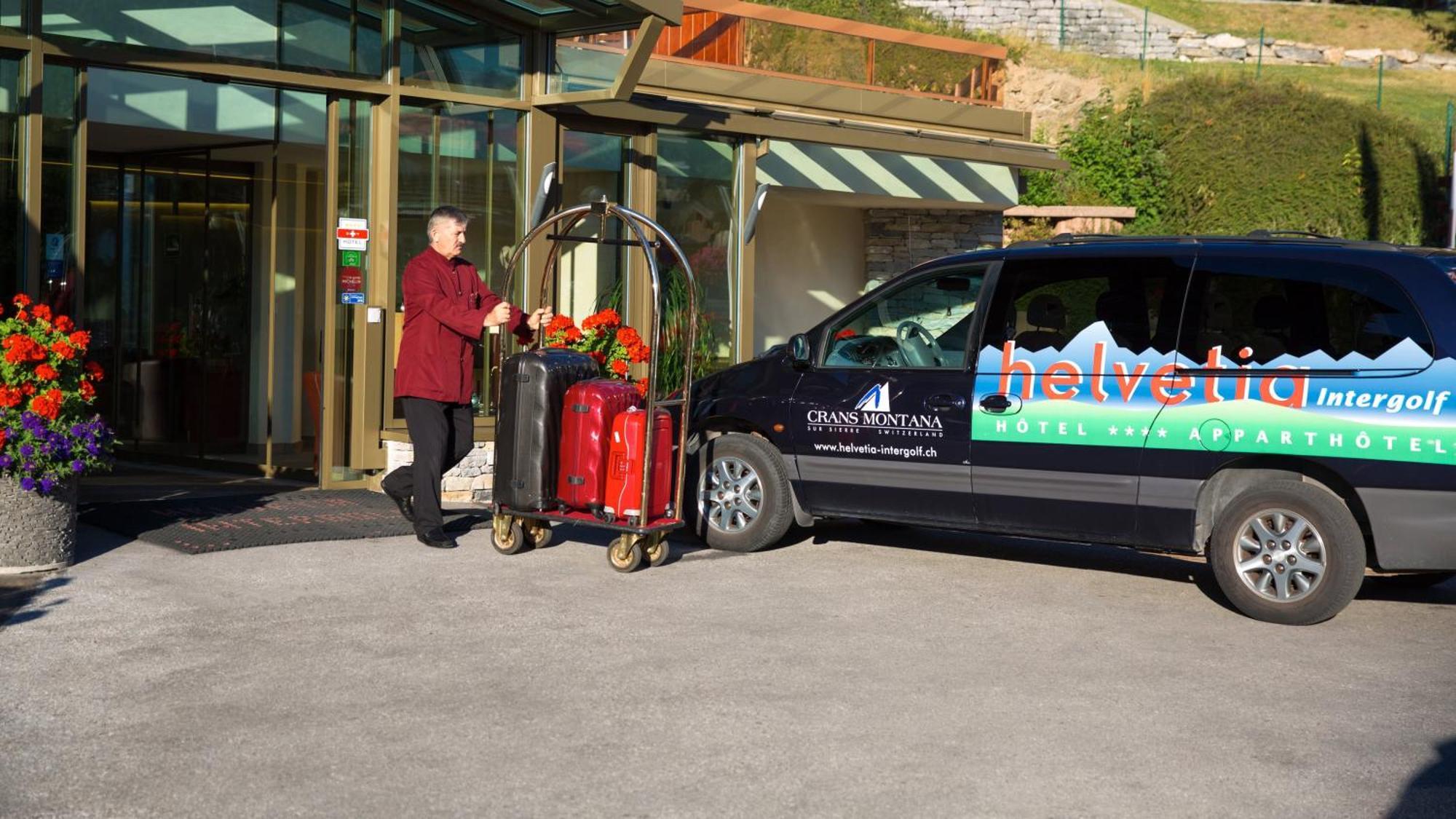 קראנס-מונטנה Hotel Helvetia Intergolf מראה חיצוני תמונה